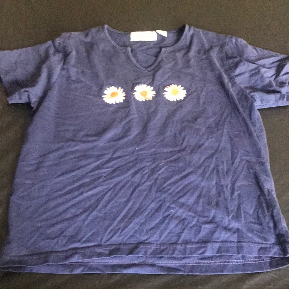 Blue vintage top